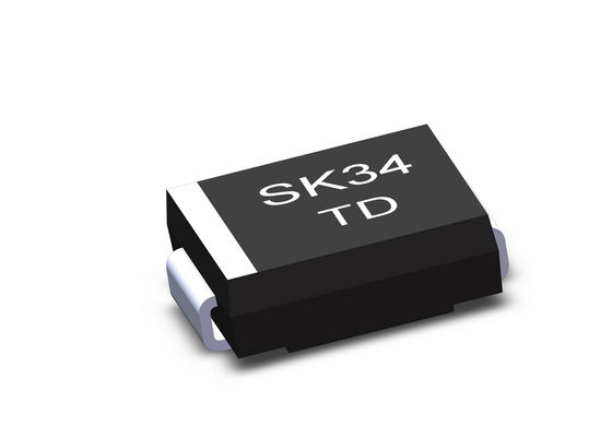 diodo de superfície SMC do retificador 3A 40V 1N5822 Sk34 Smd da barreira de Schottky da montagem 3.0a