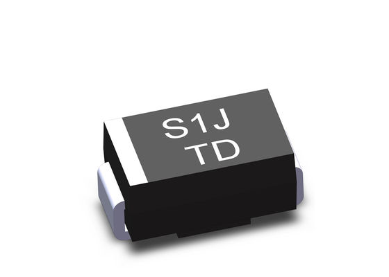 Montagem da superfície do silicone do diodo 600V 1A de S1J SMD
