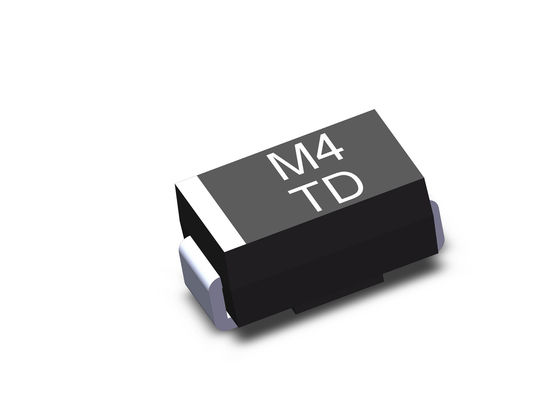 o diodo de retificador Sma de 1A 400V M4 SMD faz o pacote da pegada 214ac