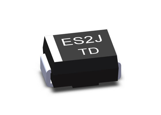 pacote rápido super ES2J ES2G ES2A do diodo de retificadores SMD da recuperação de 2A 600V