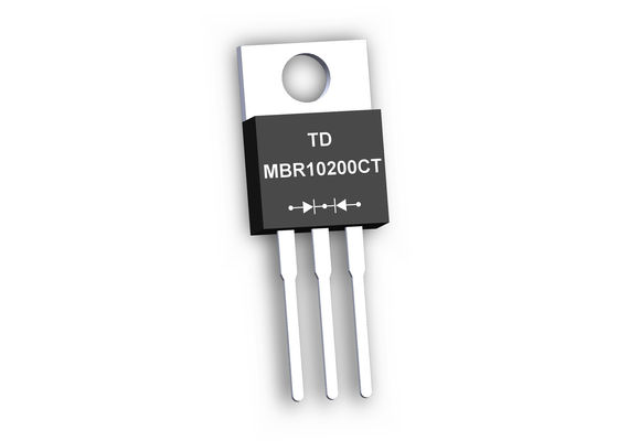 diodo duplo do diodo de retificador MBR10200CT da barreira de 10A 100V Schottky Mbr10200ct Schottky