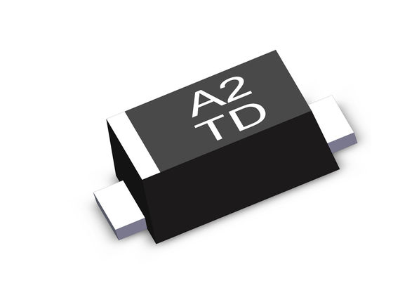 pegada do pacote do diodo de retificador A2 de 100V 1 ampère SMD Sod123fl